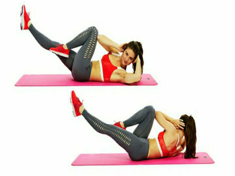 ejercicios para la cintura y el abdomen
