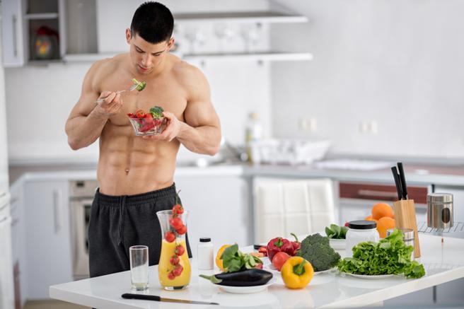 desarrollar el músculo en una dieta vegetariana