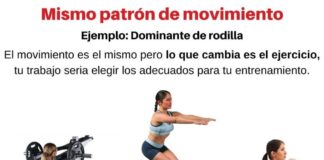 No pongas el mismo peso en todos los ejercicios