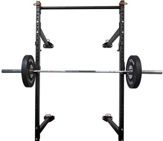 Combo rack de barra para sentadillas