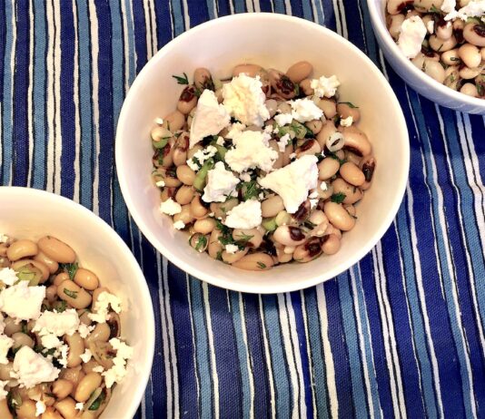 Receta de Black Eyed Peas marinados al estilo griego
