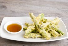 Receta de rebozado de tempura sin gluten y sin lácteos