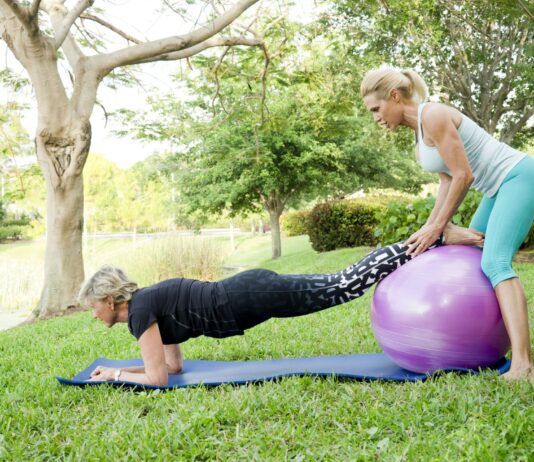 Pilates y ejercicios para balones de fitness
