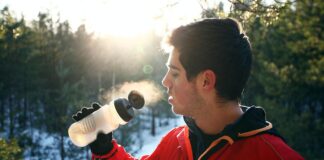 Correr e hidratarse
