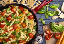 Información nutricional de la comida italiana: opciones de menú y calorías