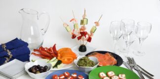 Aperitivos y comidas bajas en carbohidratos para fiestas